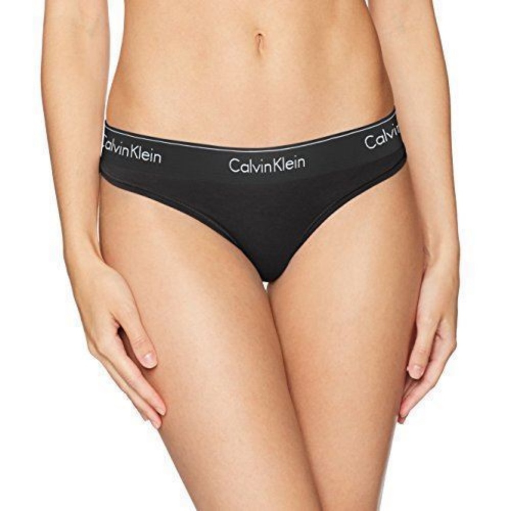 Calvin Klein Women's Modern Cotton Thong Panties